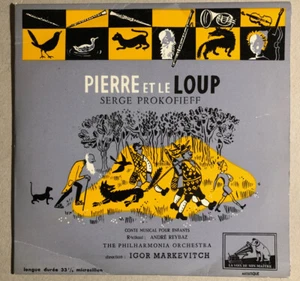 Prokofieff / André Reybaz — Pierre et le loup — LP 33 RPM 10" — LVDSM FBLP 1070 - Picture 1 of 3