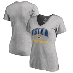 Women's Ash West Virginia Mountaineers Victory Script T-Shirt - Picture 1 of 3