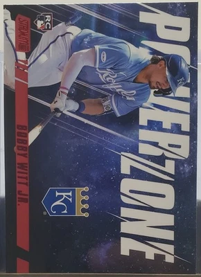 BOBBY WITT JR. 2022 TOPPS STADIUM CLUB POWER ZONE Red Foil ROOKIE RC ROYALS🌡️🔥 - Image 1 of 2