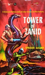 Tower of Zanid by L. Sprague deCamp / 1963 Airmont Science Fiction paperback - Picture 1 of 1