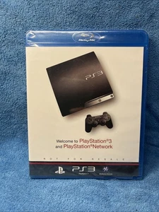 Neu Sealed Welcome To Playstation 3 PS3 Slim Network Disc Brandneu Sealed - Bild 1 von 4