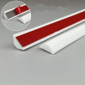 Bathroom Retention Water Barrier/Strip Dry &Wet Separation Silicone Seal Strip - Picture 1 of 170