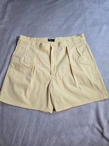 Ralph Lauren Polo Chino Shorts Mens Size 40 Tan White Classic Chino Shorts - Picture 1 of 11