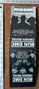 RUN DMC CROWN ROYAL CD/LP Schallplatten Theke Top Display Zelt - Bild 1 von 2