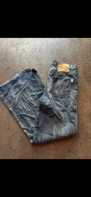 Jeans vintage estilo JNCO JiangShane pierna ancha acampanada holgados denim años 2000 Foto 1 de 4