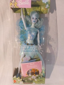 Barbie 2003 Fairytopia Blue Sparkle Fairy with Wings Pop Up Book NOS B5735  - Picture 1 of 10