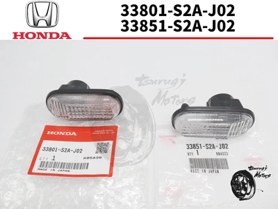 HONDA GENUINE S2000 AP1 AP2 Fender Clear Side Marker Rh&Lh SET  OEM Blinker Lamp - Image 1 of 4
