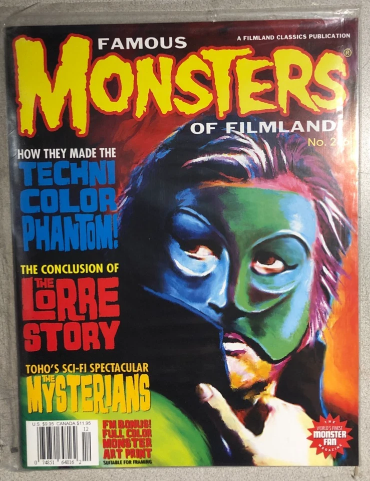 FAMOUS MONSTERS #246 (2007) Filmland Classics Magazine still bagged VF — 第 1/2 张图片