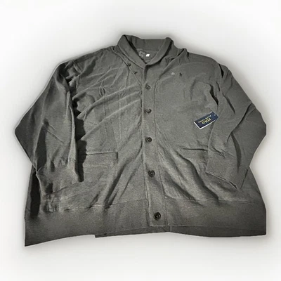 Nuevo Polo Ralph Lauren Para Hombres Grande Alto Fino Abrigo Chaqueta Talla 6XB Negro Cremallera Completa Nuevo con Etiquetas Foto 1 de 4