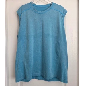 Lululemon Metal Vent Tech Sleeveless Muscle Tank Tee Mens Size XXL Athletic Gym - Picture 1 of 5