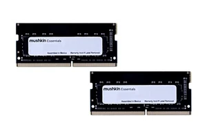 Mushkin 8GB (4GB x 2) Essentials 260-Pin DDR4 SO-DIMM 2666MHz - MES4S266KF4GX2 - Picture 1 of 1