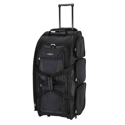 Travelers Club Xpedition 30 Inch Multi-pocket Upright Rolling Duffel B - Image 1 of 4
