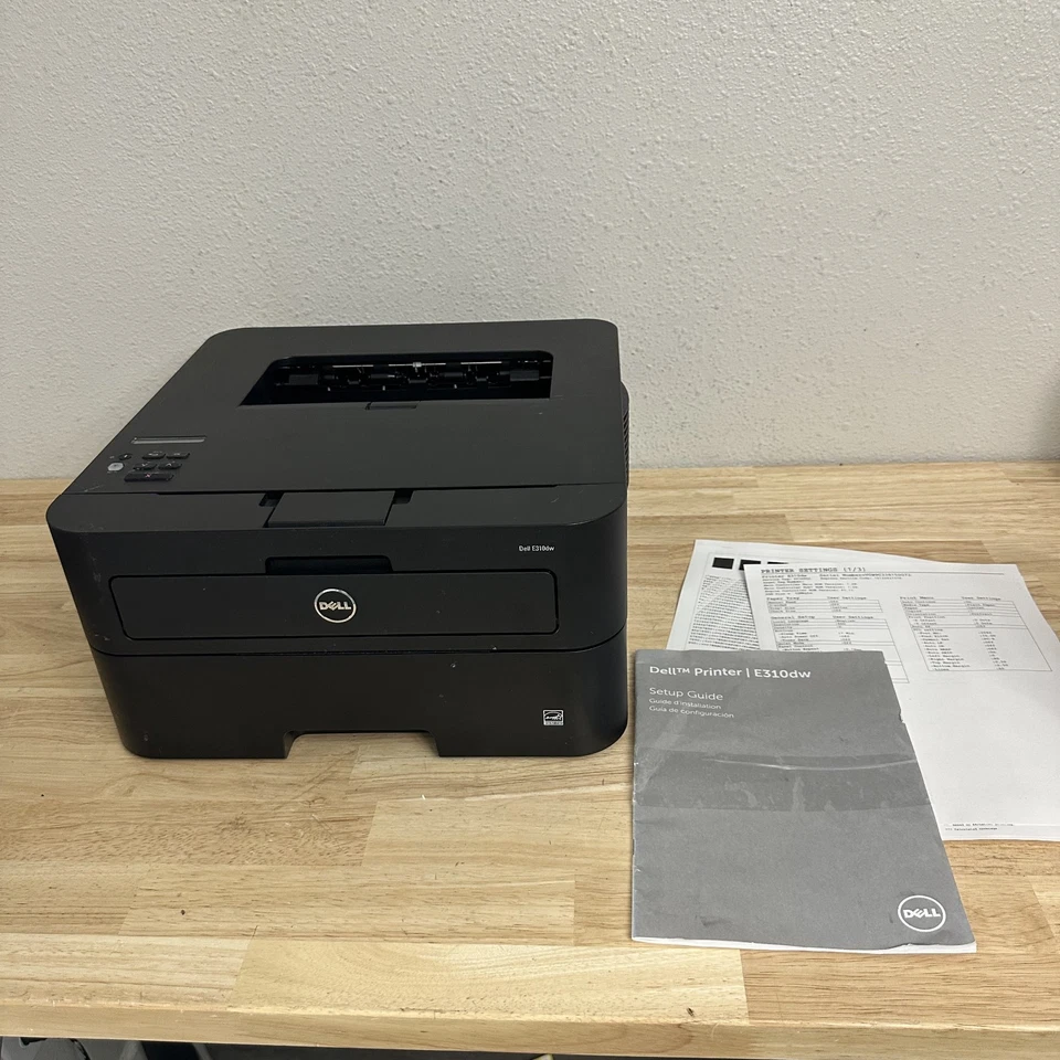 Беспроводной лазерный принтер Dell E310dw — дуплексный, Wi-Fi — всего 6 тыс. страниц — ПРОТЕСТИРОВАН - Изображение 1 из 4