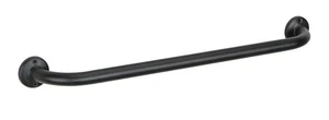 WENKO Badetuchstange Mod. Basic Black 60 cm, aus Edelstahl - Bild 1 von 4