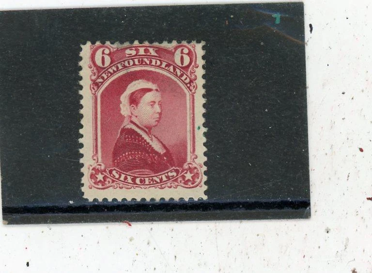 Terranova 1886 Scott # 36 como nuevo parte con bisagras (Carmine Lake) Foto 1 de 1