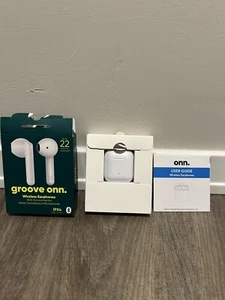 Auriculares inalámbricos Groove Onn Bluetooth IPX4 a prueba de salpicaduras - Imagen 1 de 11