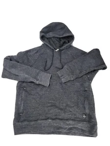 Isaora gray Hoodie hooded sweatshirt pullover mens large grey - Picture 1 of 6