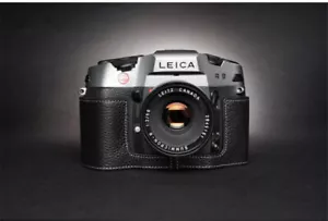 Media funda de cuero para Leica R8 o R9 (elección de colores) - TOTALMENTE NUEVA - Imagen 1 de 26