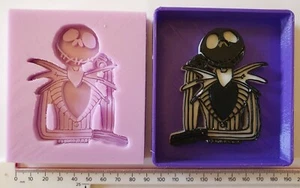 NIGHTMARE BEFORE CHRISTMAS JACK SILIKONFORM FÜR TOPPER, SCHOKOLADE, TON ETC. - Bild 1 von 1