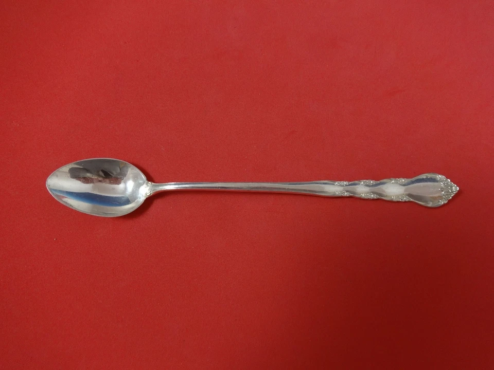 Cheryl by Kirk Sterling Silver Iced Tea Spoon 7 1/2" Vintage Silverware - Image 1 of 1