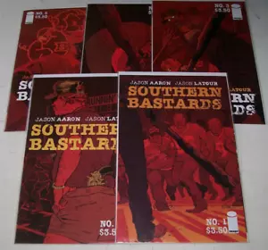 Southern Bastards #1 2 3 4 5 1-5 non letto prima stampa immagine 2014 Jason Aaron - Foto 1 di 4