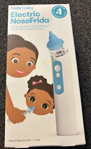 FridaBaby Electric NoseFrida Nasal Aspirator - White - Sealed! New in Box - Picture 1 of 3