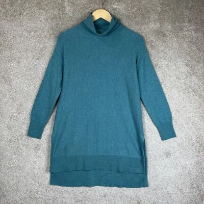 Suéter túnica Soft Surroundings para mujer extra pequeño azul manga larga - 2399* Foto 1 de 4