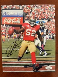 Patrick Willis signed SAN FRANCISCO 49ERS 8 X 10 photo JSA COA HOF'ER - Picture 1 of 1