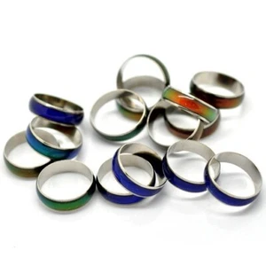 Großhandelsposten 20 gemischte Größen Stimmungsbänder Ringe BRANDNEU - Bild 1 von 2