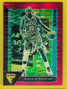 2020-21 Flux 98 Khris Middleton Base Red Pulsar Milwaukee Bucks - Picture 1 of 1