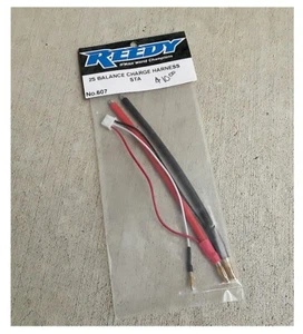 Vintage RC Car Team Associated Reedy 607 2S Charge Harness Standard 4mm for LiPO - Picture 1 of 1
