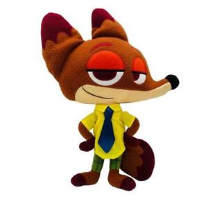 Disney Zootopia 15" NICK WILDE Fox Plush Stuffed Animal Toy Dressed for Success