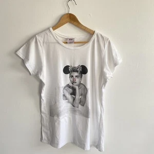 Madonna Comic Relief T Shirt Women’s XL White Minnie Mouse Stella McCartney - Picture 1 of 14