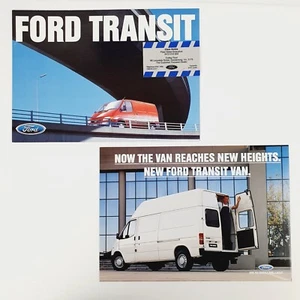 FORD TRANSIT Van and Cab Chassis Brochure & Spec Sheets 1996 - Picture 1 of 8
