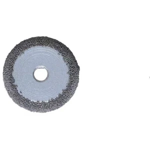 Aluminum Oxide buffing Wheel Tool 2" round faced buzzout wheel 3/8" BORE SSG 390 - Foto 1 di 2
