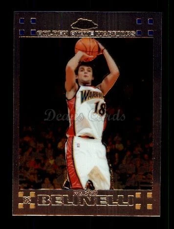 2007 Topps Chrome #133 Marko Belinelli Warriors RC 8 - NM/MT - Image 1 of 1