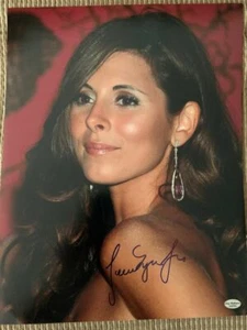JAMIE-LYNN SIGLER 11" X 14" AUTÓGRAFO FOTO HOJA CERTIFICADO DE AUTENTICIDAD LAS SOPRANO #3 - Imagen 1 de 1