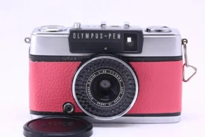 OLYMPUS PEN EES-2 Pink Point & Shoot Film Camera Japan - Picture 1 of 10