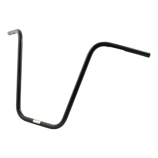 Fehling Apehanger Lenker 46cm hoch, Schwarz, für Harley-Davidson mit TÜV! - Bild 1 von 1