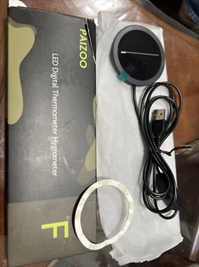 PAIZOO Fish Tank Termometro Digitale Display LED Accurato a ±0.9°F Serbatoio Ther... - Foto 1 di 2