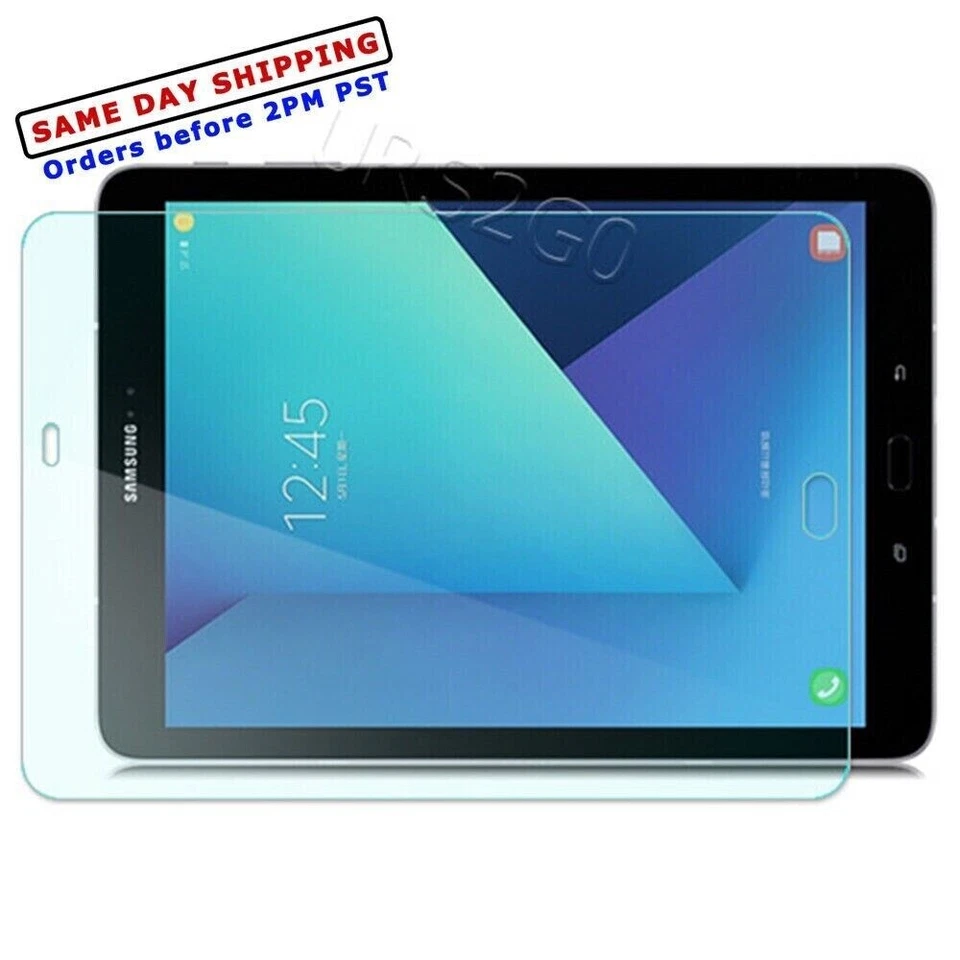 9H Tempered Glass Screen Protector Flim for Samsung Galaxy Tab S3 SM-T825 Tablet - Image 1 of 1
