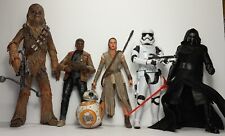 Star Wars The Black Series The Force Awakens Rey BB8 Chewbacca Finn Chewbacca...