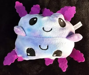 TeeTurtle Reversible Pink Purple Plush Happy Mad Mood Soft Stuffed Animal - Picture 1 of 5