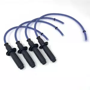 Honda RVF400 NC35 NGK Set Tappi e Piomini Scintilla Neri di x4 Qtà - BLU - Foto 1 di 2