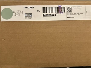 IKEA HYLTARP Cover f 3-seat sofa w chaise left, Hemmesta gray-green 505.662.70 - Picture 1 of 3