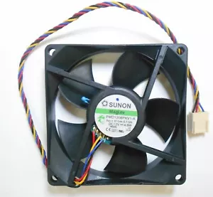 Sunon PMD1208PKV1-A DC12V 4.8W 80x80x20mm 4 Pin Case/CPU Cooling Fan - Picture 1 of 3