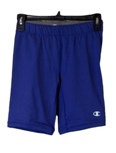 Champion Youth Small Blue Shorts Double Dry Elastic Waist and Cuffs - Picture 1 of 4