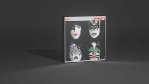 KISS Dynasty Album Cover - LED Light Up Sign - USB Powered - Foto 1 di 1