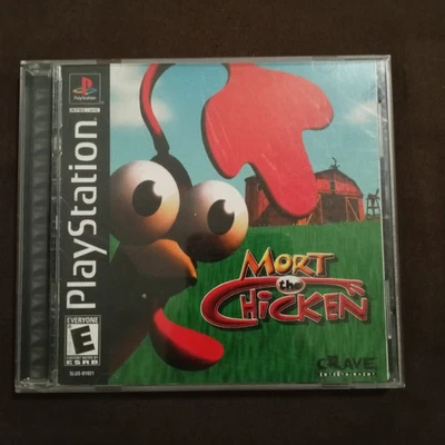 Mort the Chicken (Sony PlayStation 1, PS1, 2000) Completo, Probado Foto 1 de 4