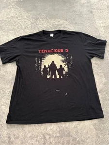 VTG Y2K Tenacious D T Shirt Sasquatch Jack Black Movie Promo Band Merch XL - Picture 1 of 7